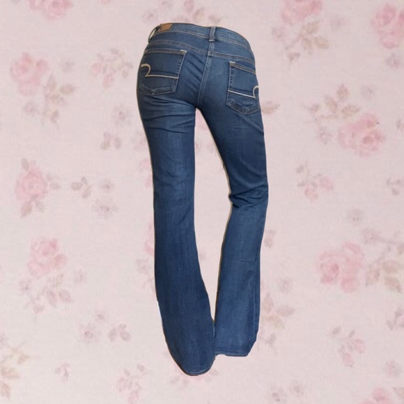 SOLD Y2K Low Rise Flare Jeans - Picture 2 of 2